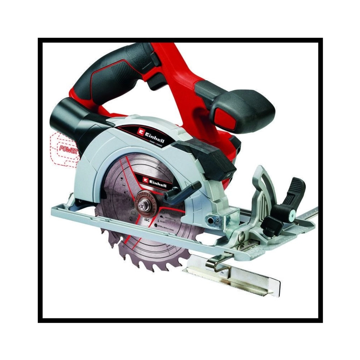 Einhell Te-Cs 18/150 Li Daire Testere + 2.5 Ah Starter Kit - Görsel 5