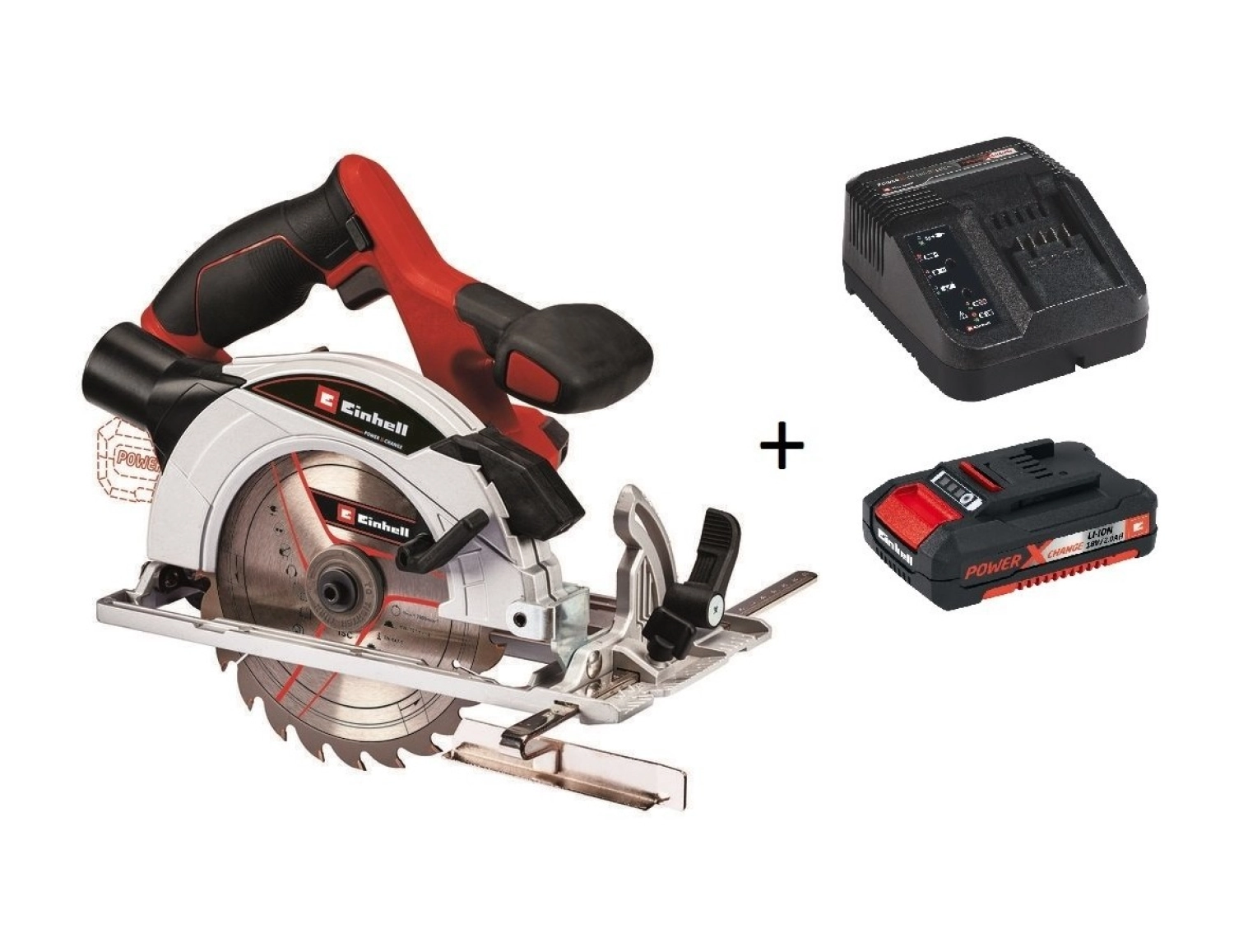 Einhell Te-Cs 18/165-1 Li Akülü Daire Testere + 2.0 Ah Starter Kit ürün görseli