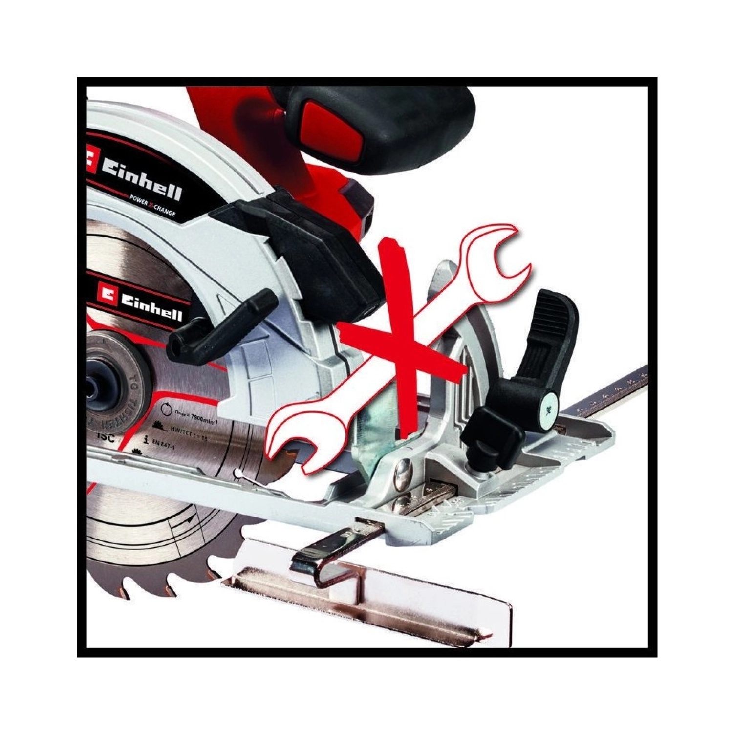 Einhell Te-Cs 18/165-1 Li Akülü Daire Testere + 2.5 Ah Starter Kit - Görsel 2