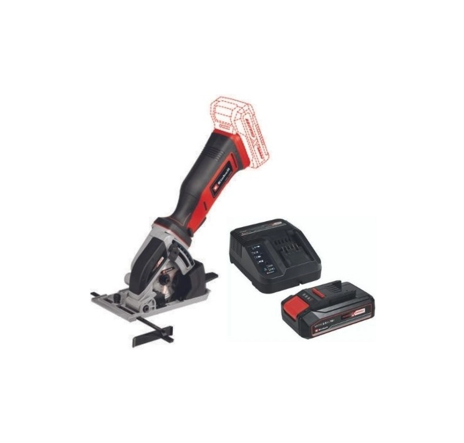 Einhell Te-Cs 18/89 Li 2.5 Ah Starter Kit Akülü Mini Daire Testere ürün görseli