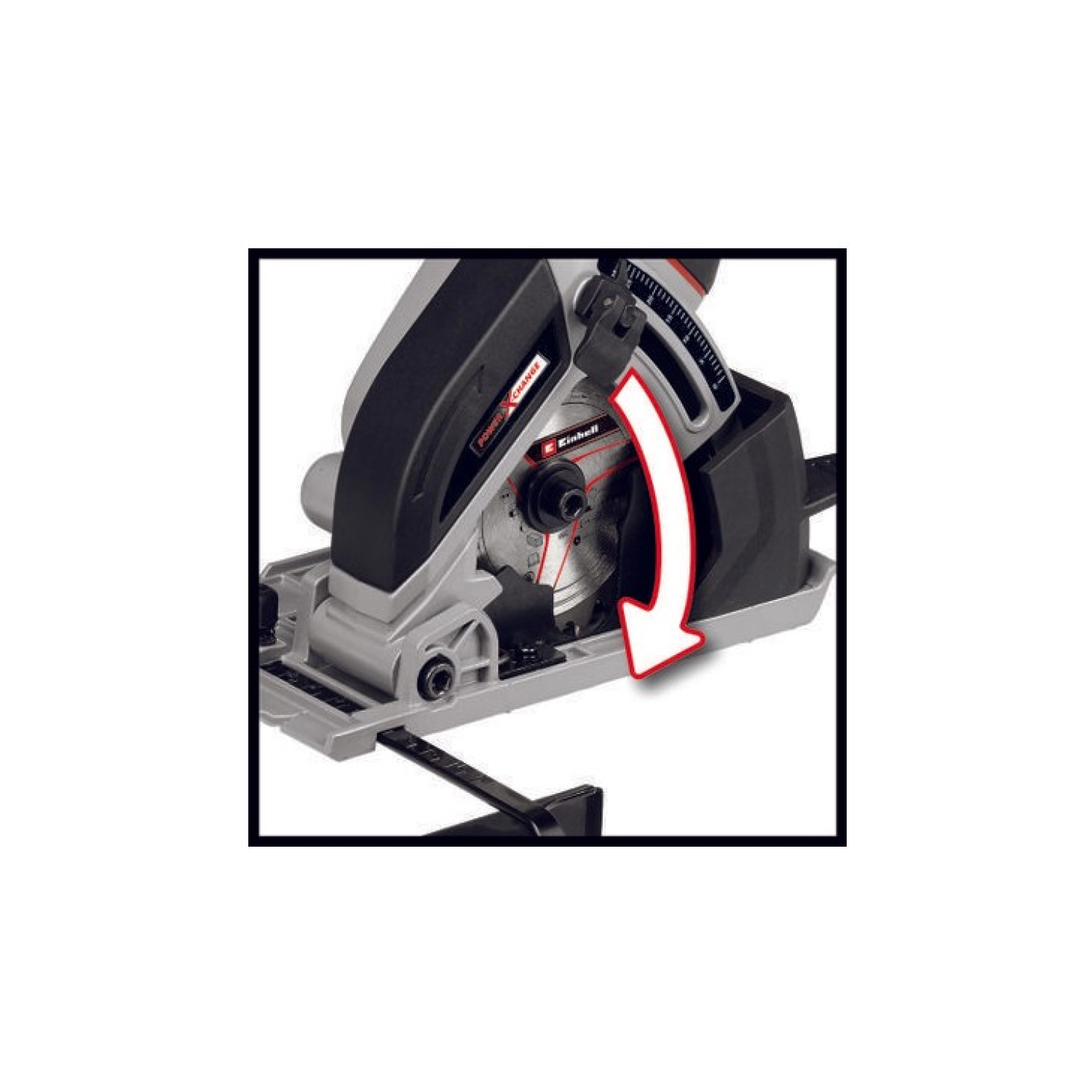 Einhell Te-Cs 18/89 Li 2.5 Ah Starter Kit Akülü Mini Daire Testere - Görsel 2
