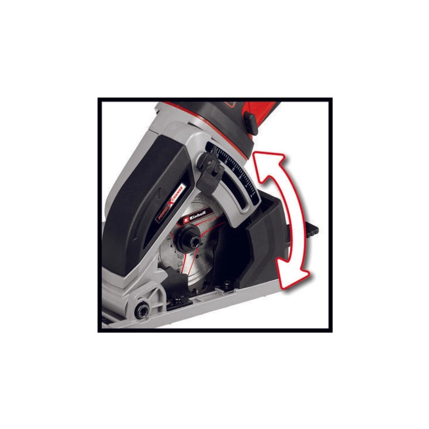 Einhell Te-Cs 18/89 Li 2.5 Ah Starter Kit Akülü Mini Daire Testere - Görsel 3