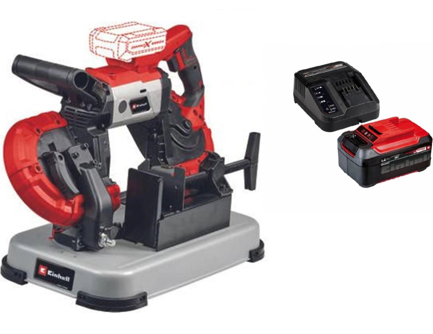 Einhell Te-Mb 18/127 U Li 1X5,2 Ah Akü Akülü Profil Kesme ürün görseli