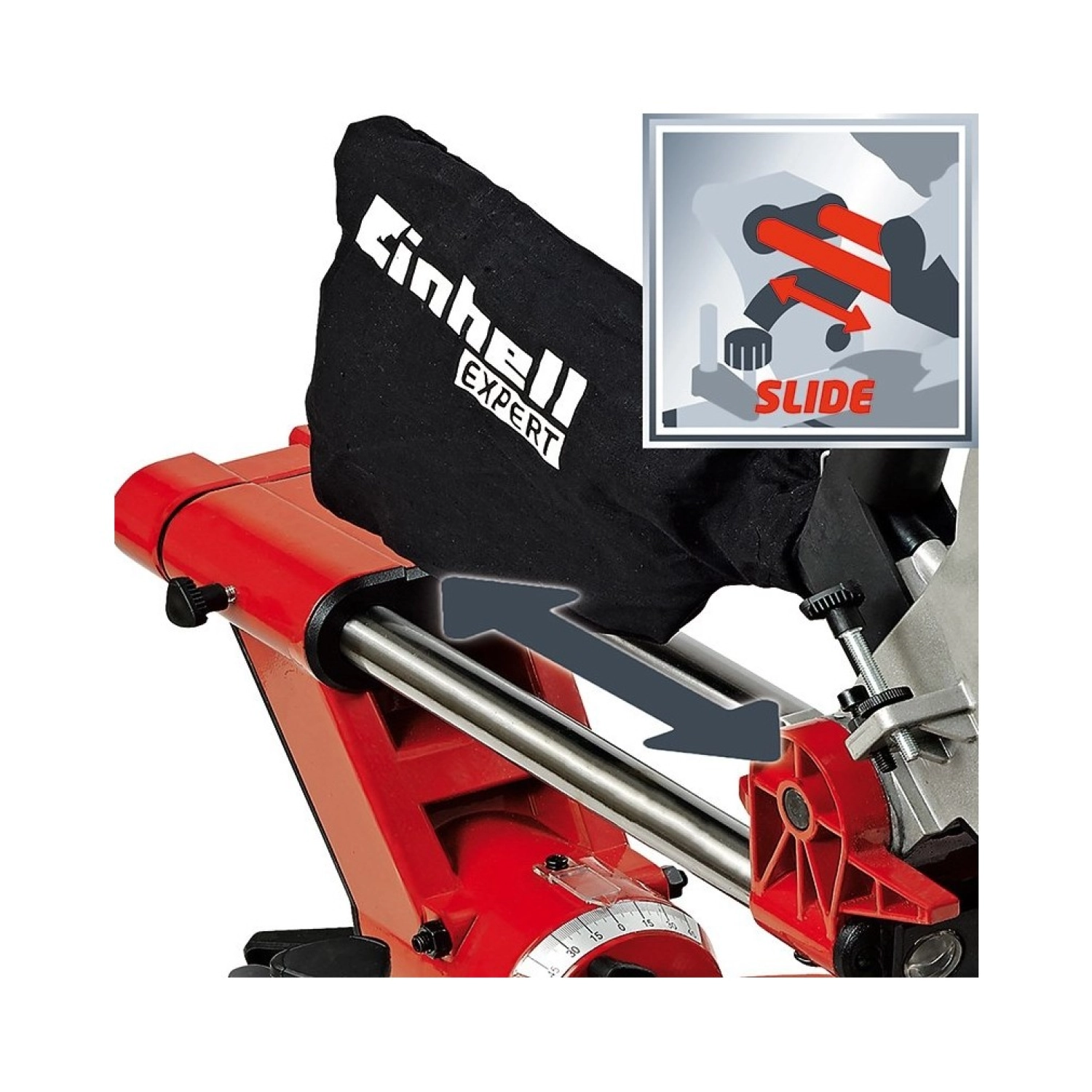 Einhell Te-Sm 2534 Dual, Gönye Testere - Pistonlu - Görsel 3