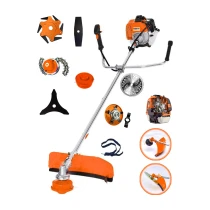 Eisenn Alman Jet-F30 Yan Tırpan 8 In 1 Full Set Hediyeli Benzinli Motorlu Ot Çalı Çim Biçme Makinesi