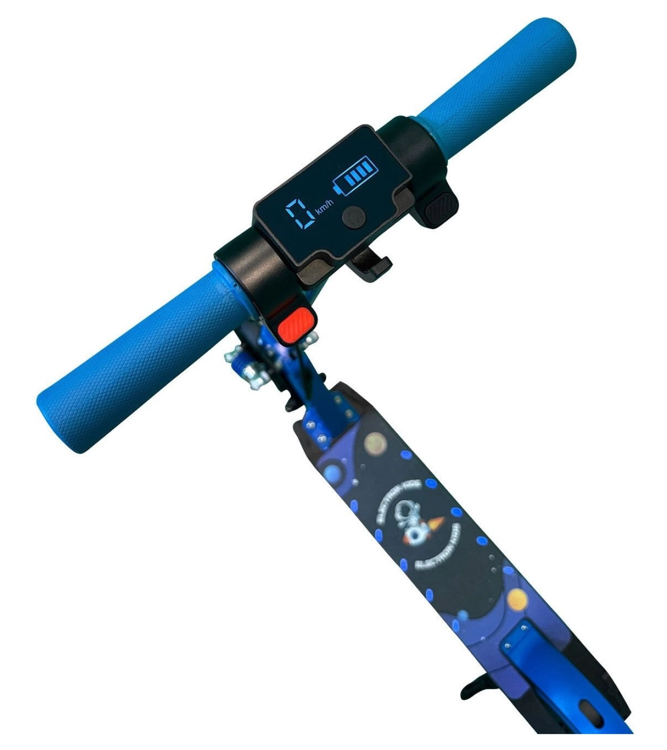 Electron S5 Elektrikli Çocuk Scooter - 130W, Led Işıklı, Amortisörlü - Görsel 5