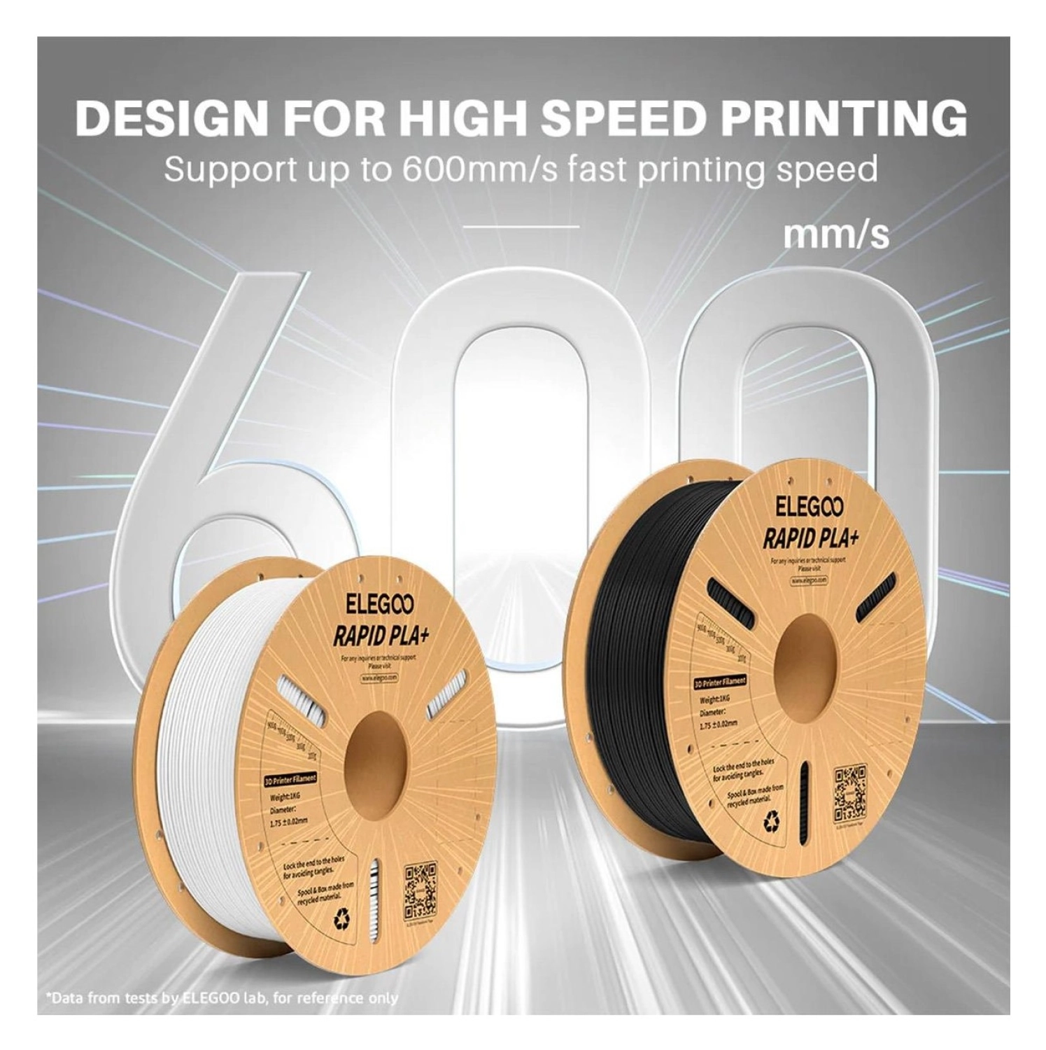 Elegoo Rapıd Pla Filament Gri - Görsel 3