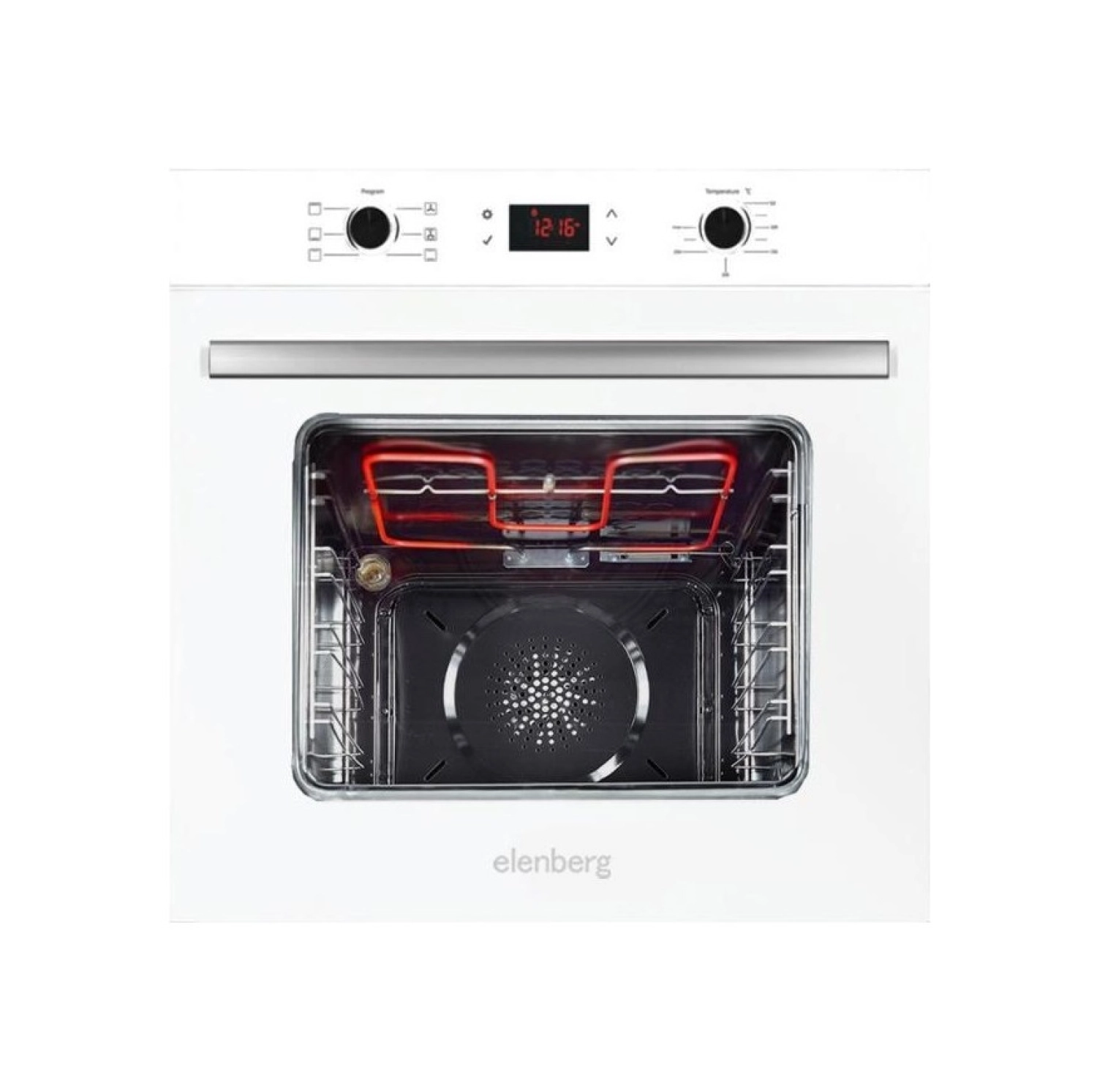 Elenberg 76 Lt Xxl Digital Beyaz Ankastre Fırın 6 Program Elb-627W - Görsel 3