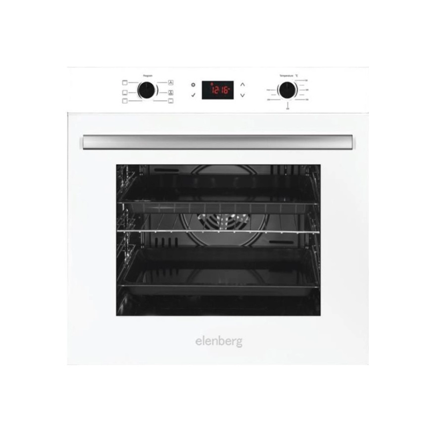 Elenberg 76 Lt Xxl Digital Beyaz Ankastre Fırın 6 Program Elb-627W ürün görseli