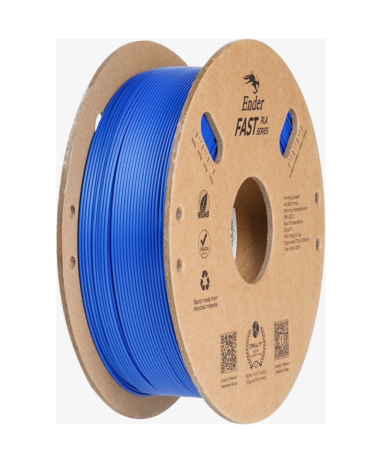 Ender Fast Pla Filament Mavi 1.75Mm Standart ürün görseli