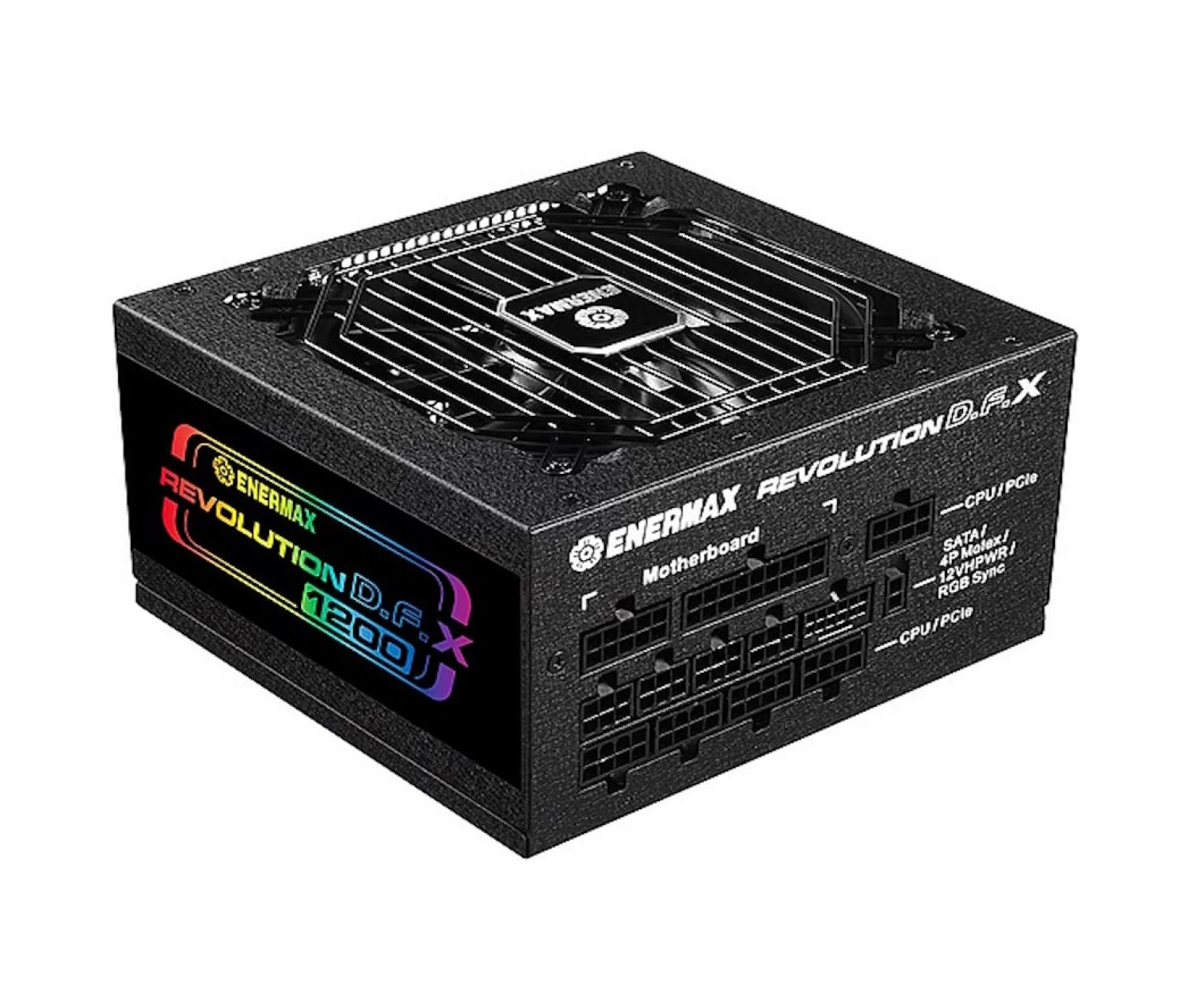 Enermax Revolution D.f. X 1200W 80+ Gold Full Modüler 120Mm Fanlı Argb Güç Kaynağı (Ert1200Ewt) ürün görseli