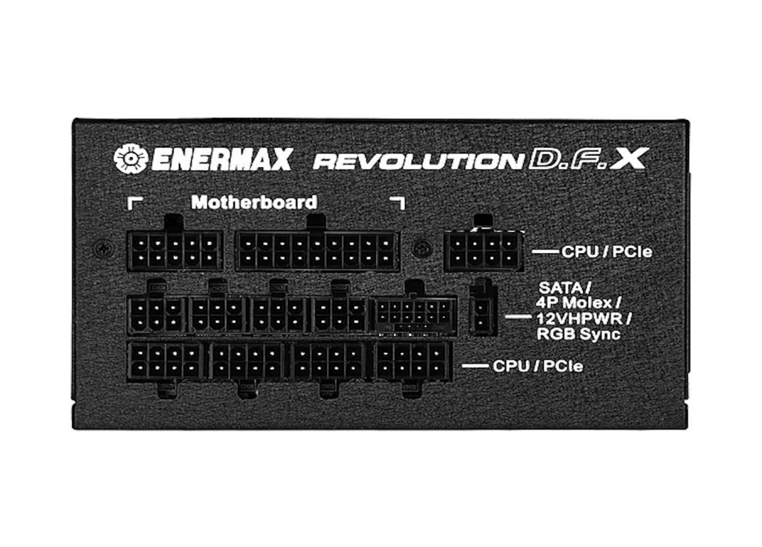 Enermax Revolution D.f. X 1200W 80+ Gold Full Modüler 120Mm Fanlı Argb Güç Kaynağı (Ert1200Ewt) - Görsel 3