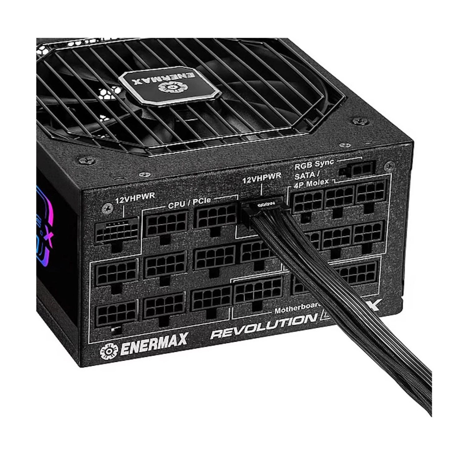 Enermax Revolution D.f. X 1650W 80+ Gold Full Modüler 140Mm Fanlı Argb Güç Kaynağı (Ert1650Ewt) - Görsel 4