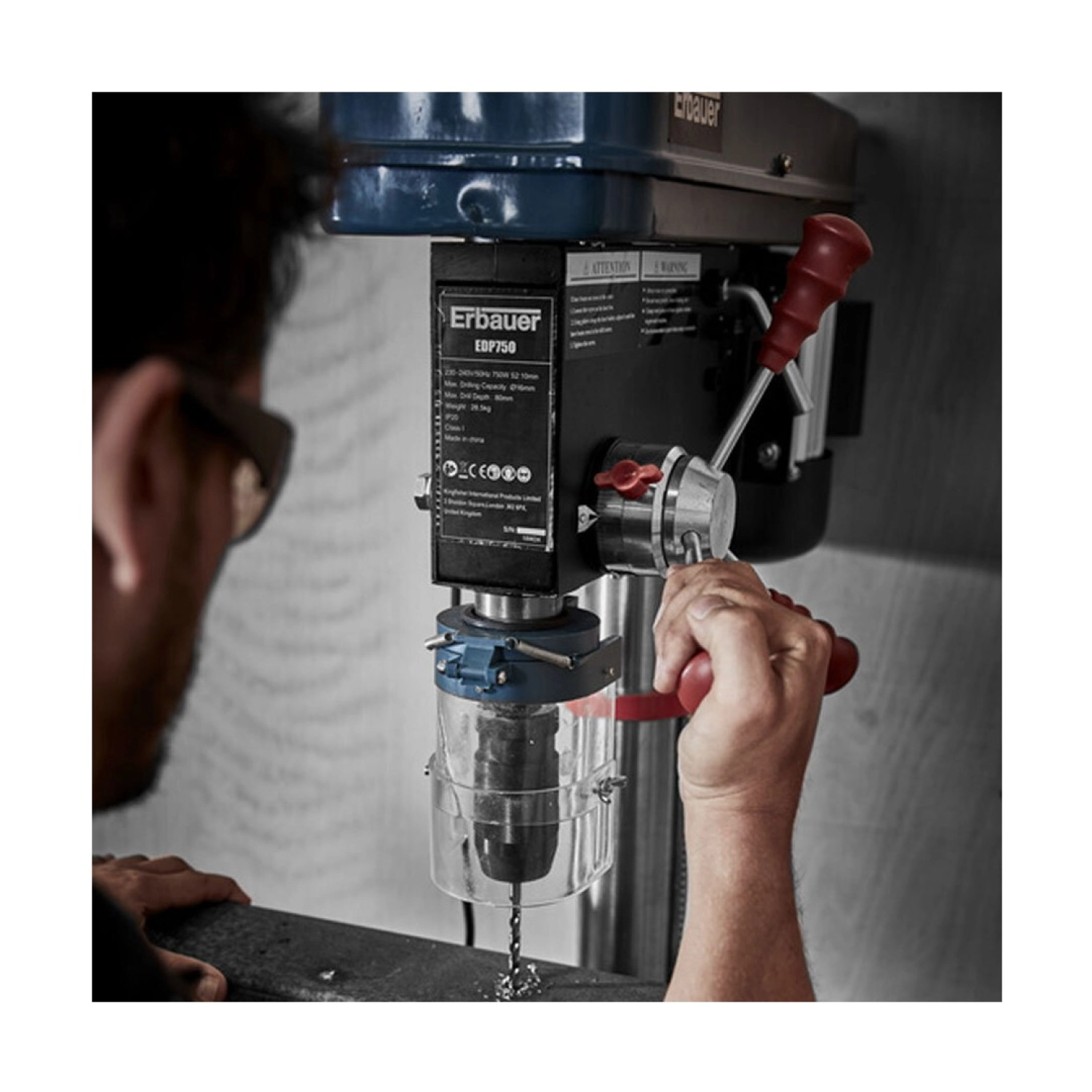 Erbauer Edp750 Sütunlu Matkap 750 W - Görsel 3