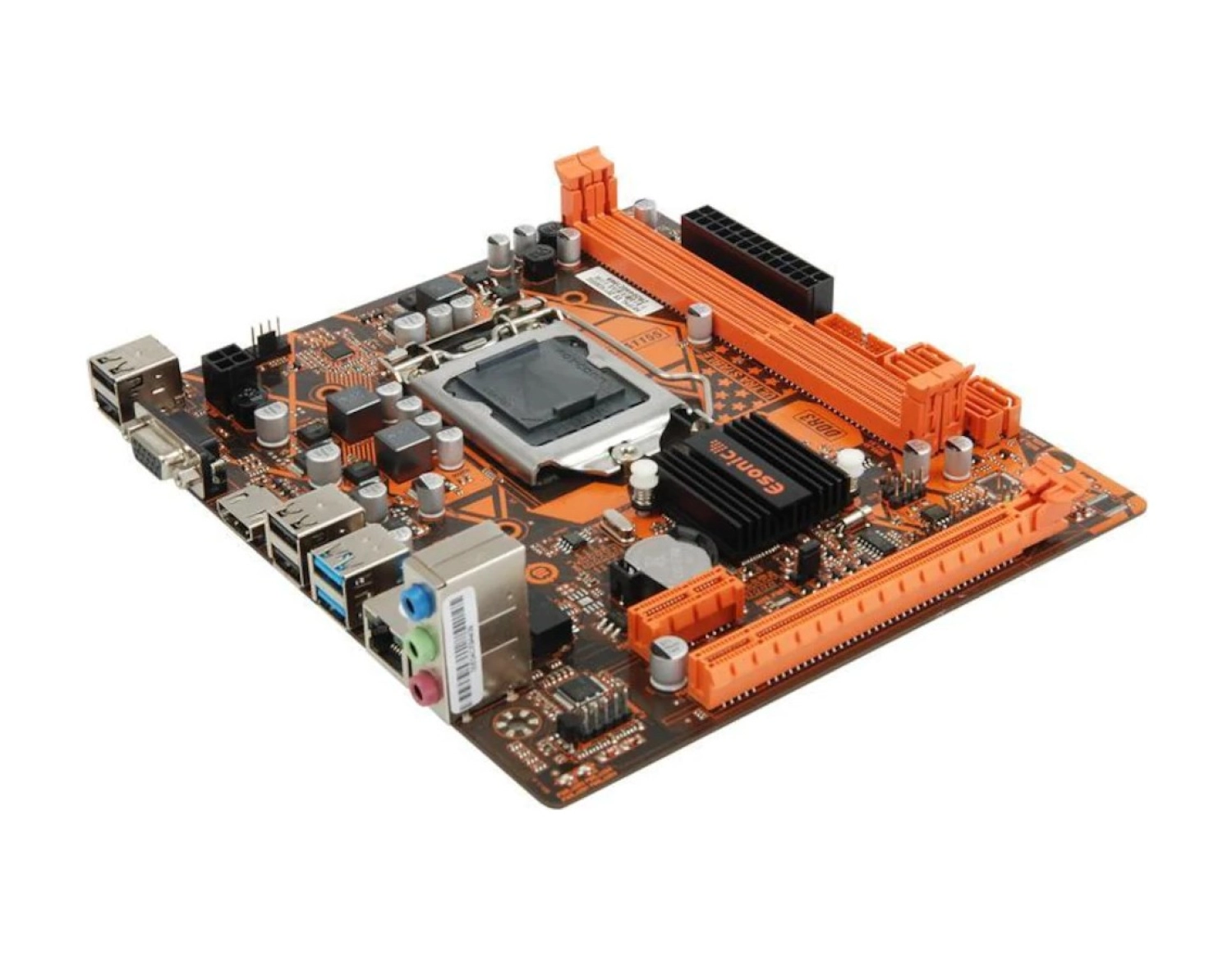 Esonic H61Fhl Intel H61 1333Mhz Ddr3 Soket 1155Pin Matx Anakart - Görsel 2