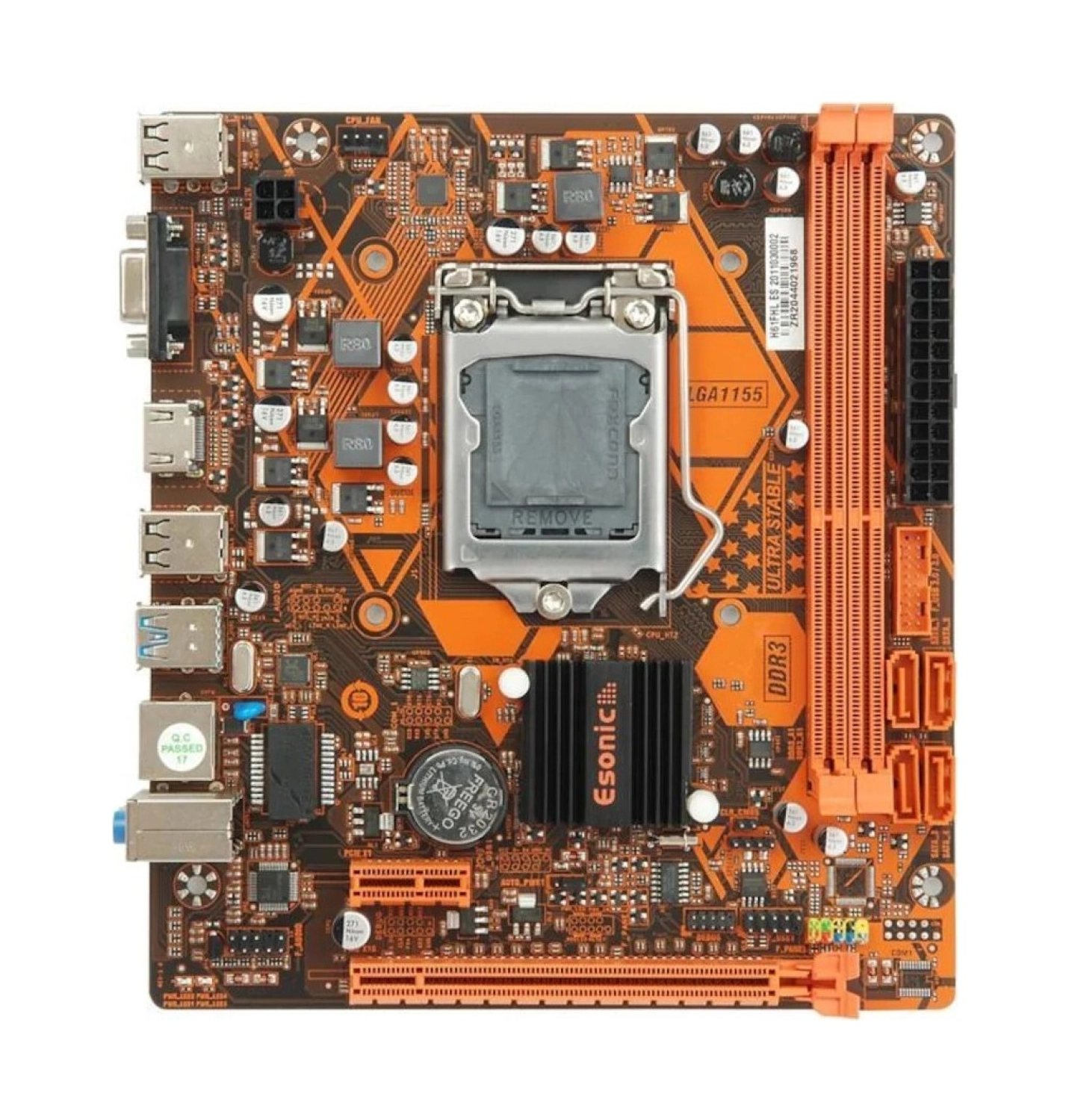 Esonic H61Fhl Intel H61 1333Mhz Ddr3 Soket 1155Pin Matx Anakart ürün görseli