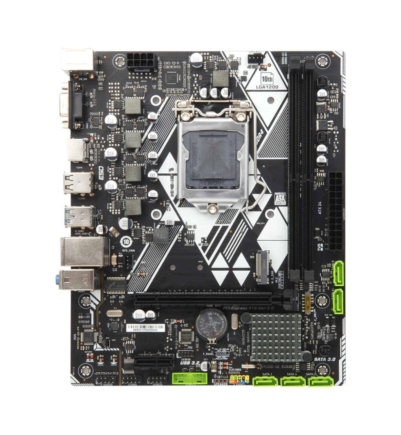 Esonic Pro H410M Intel H410 2400/2666 Mhz Ddr4 Soket 1200 Matx Anakart - Görsel 2
