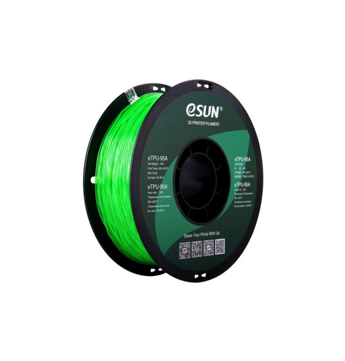 Esun 1,75 Mm Etpu-95A Esnek Tpu Filament ürün görseli