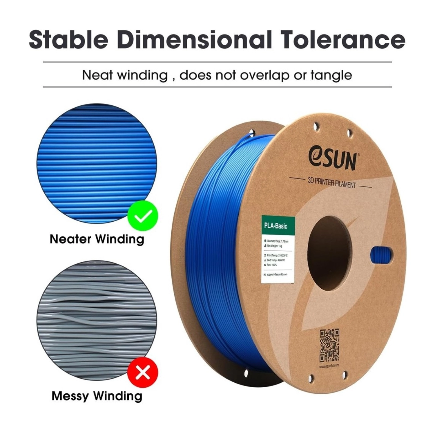 Esun Basic Pla Mavi Filament 1,75Mm - Görsel 2