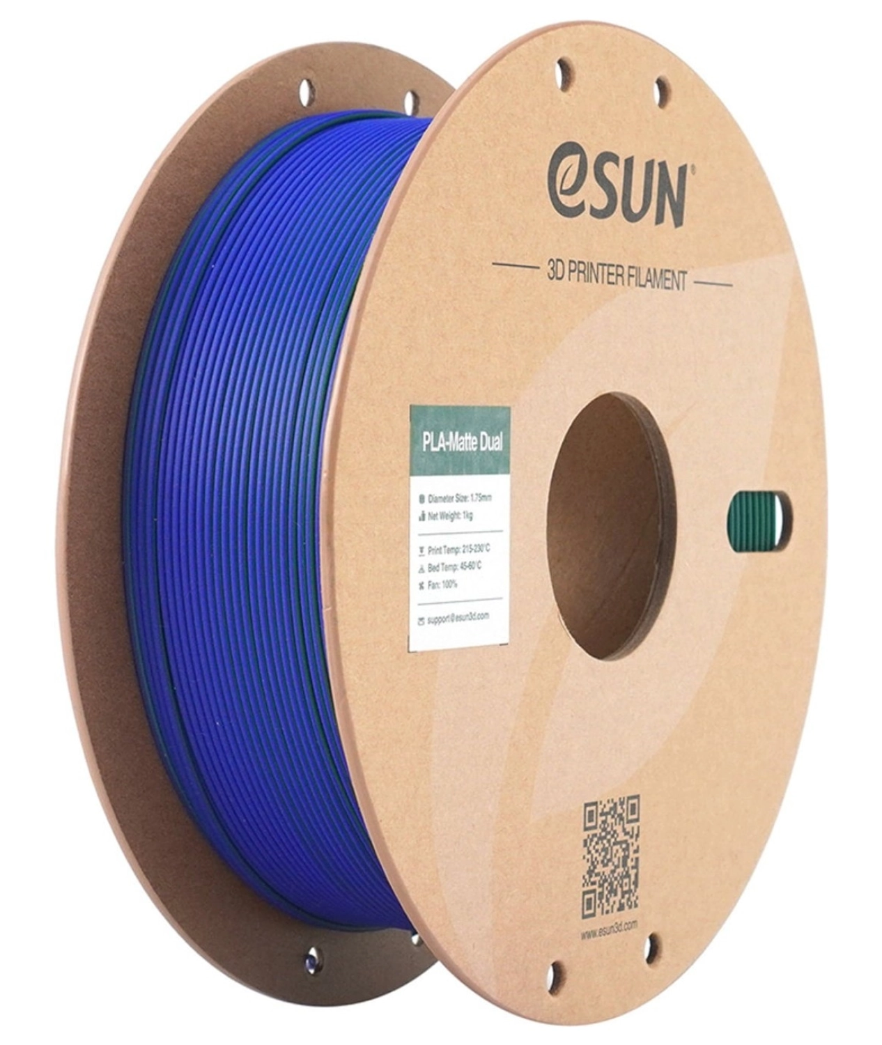 Esun Epla-Matte Dual Yeşil Mavi Filament 1.75 Mm - Görsel 2