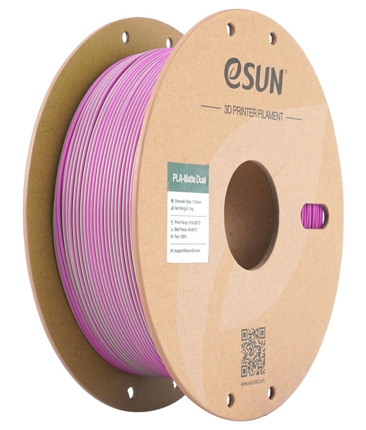 Esun Epla-Matte Dual Yeşil Pembe Filament 1.75 Mm - Görsel 2
