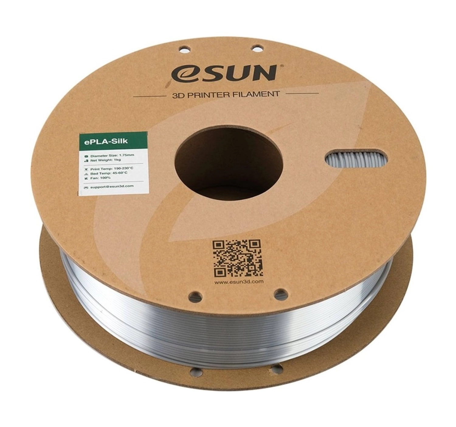 Esun Esilk-Pla Filament Gümüş 1.75Mm - Görsel 3