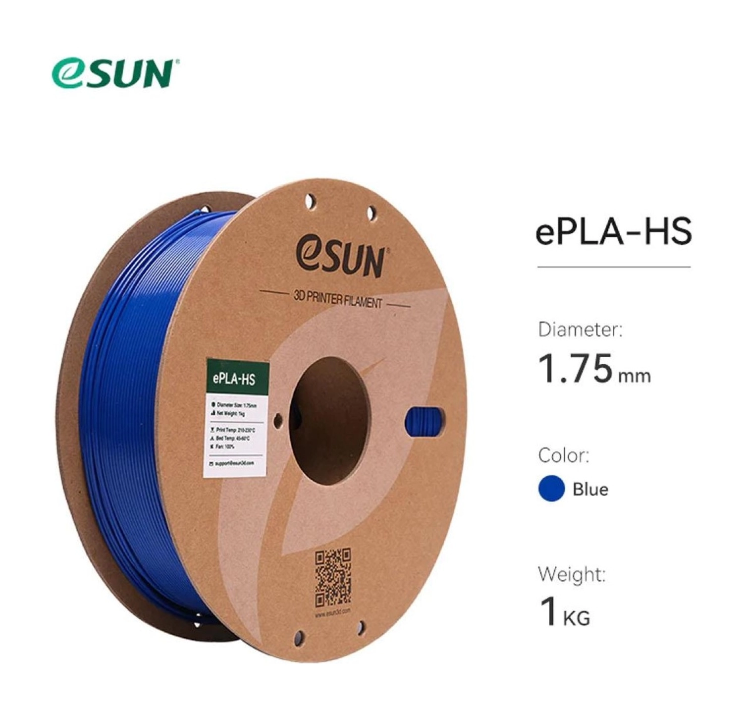 Esun Pla-Hs Filament Mavi - Görsel 2