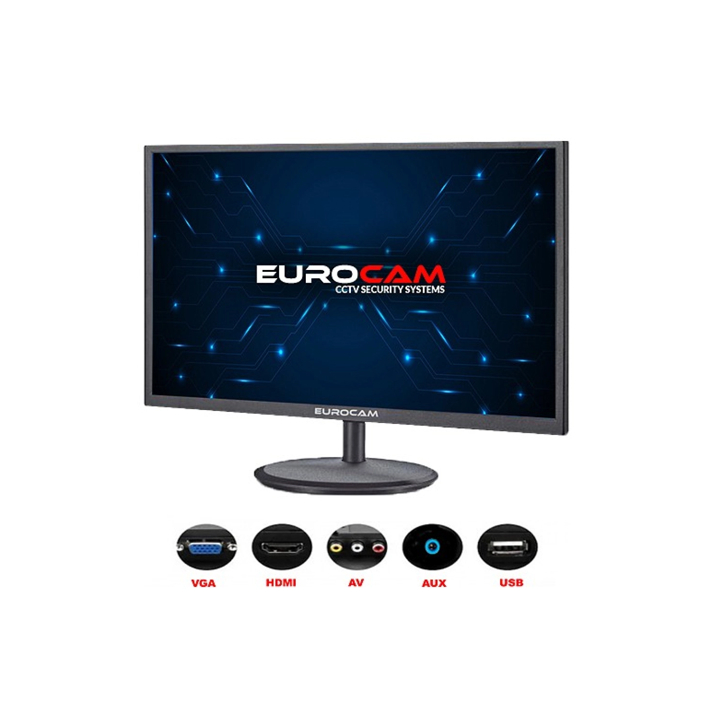 Eurocam (Ec-M-22) 22 Inc Pal/Ntsc Led Monitör ürün görseli