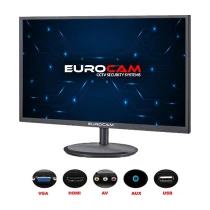Eurocam (Ec-M-22) 22 Inc Pal/Ntsc Led Monitör