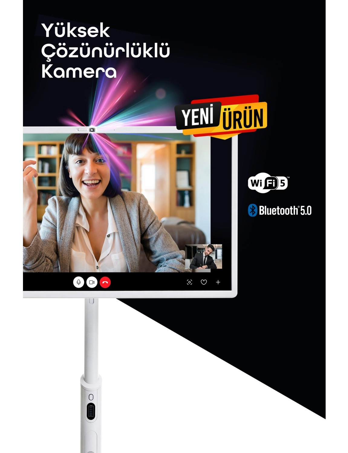 Evai̇o Plus 32 Inç 80 Ekran Full Hd Taşınabilir Android Smart Led Ekran - Görsel 4