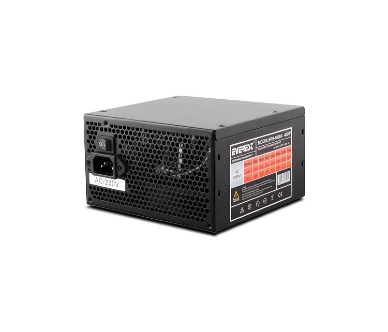 Everest Eps-1660A 460W Pfc 4*Sata Power Supply - Görsel 2