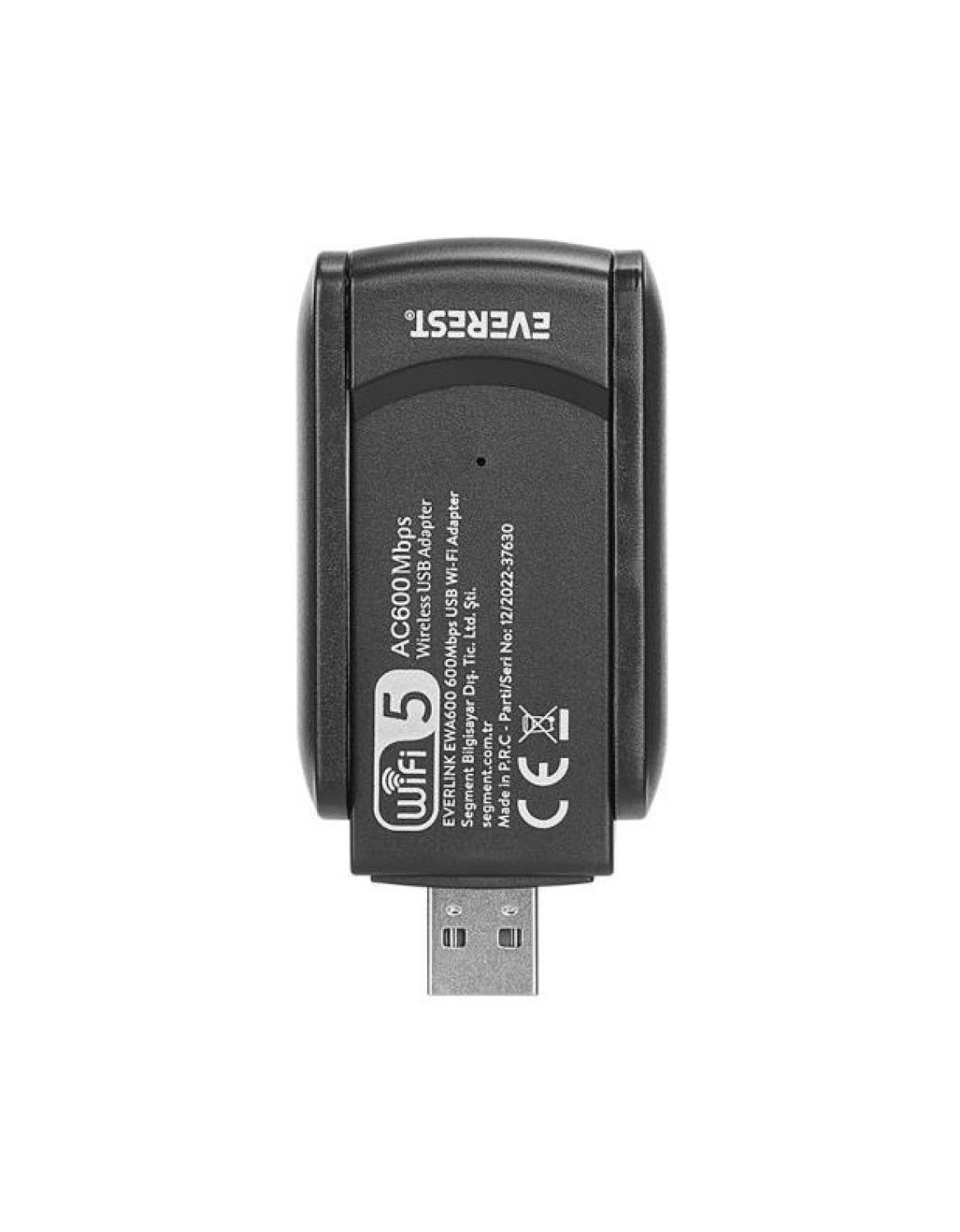 Everest Everlınk Ewa600 600Mbps 2.4Ghz/5Ghz Wıfı-5 Ac600 Rtl8811 2*2Dbi Antenli Usb Kablosuz Adaptör - Görsel 4