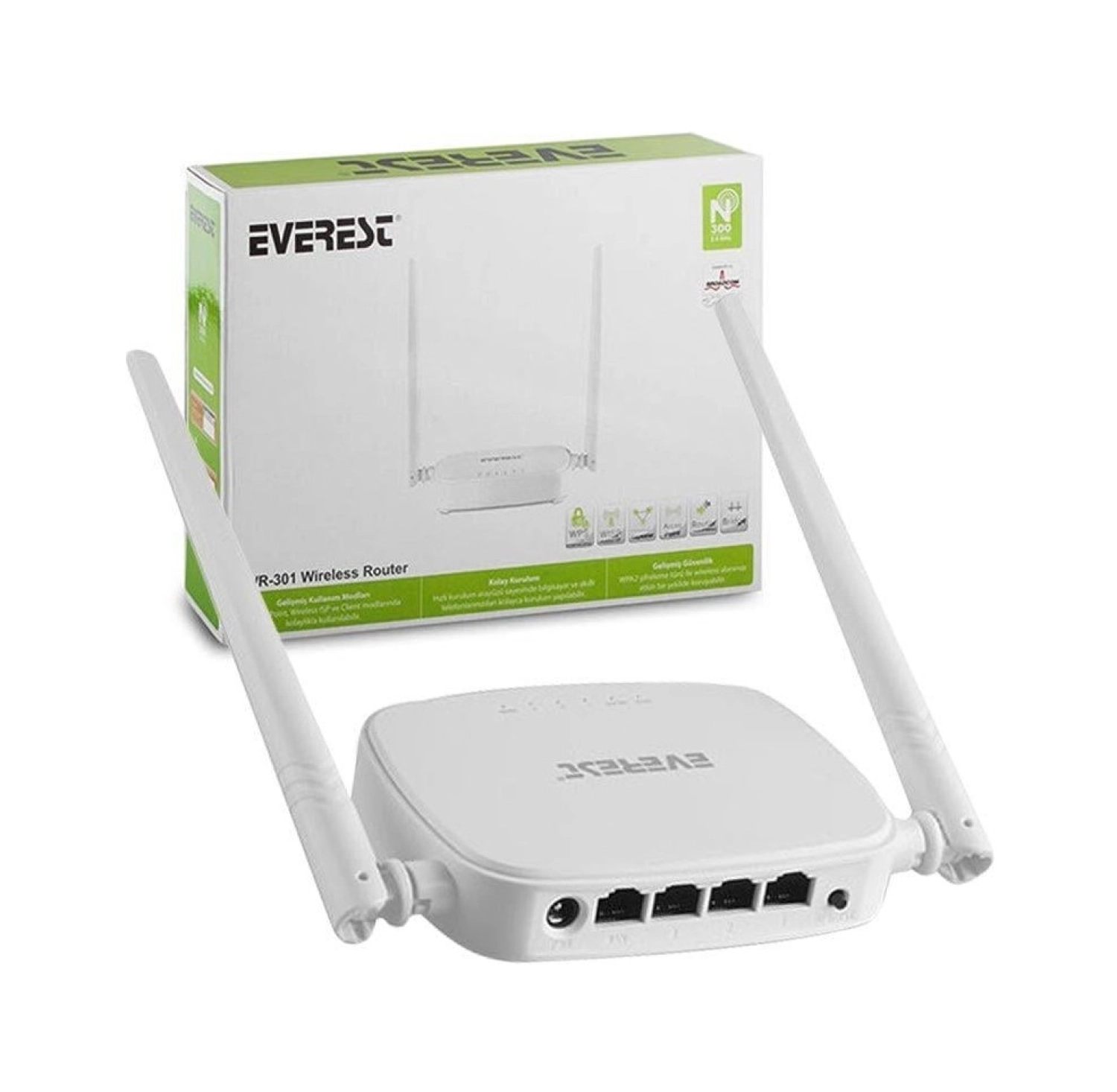 Everest Ewr-301 300 Mbps Access Point Kablosuz Router - Görsel 2