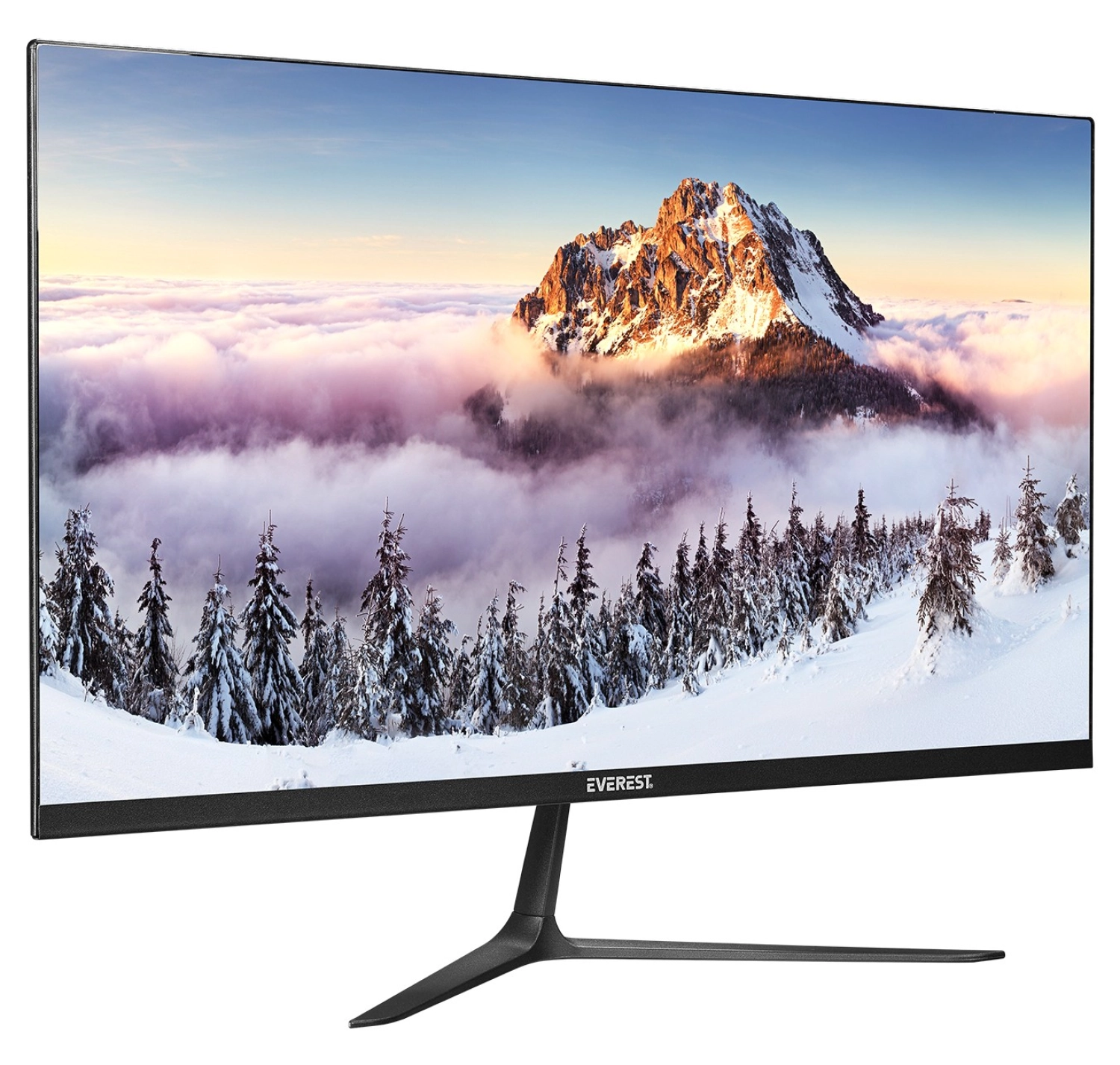 Everest M545 23.8 75Hz 4Ms Fhd Vga/Hdmi/Type-C Freesync Çerçevesiz Flat Pc Monitör - Görsel 2