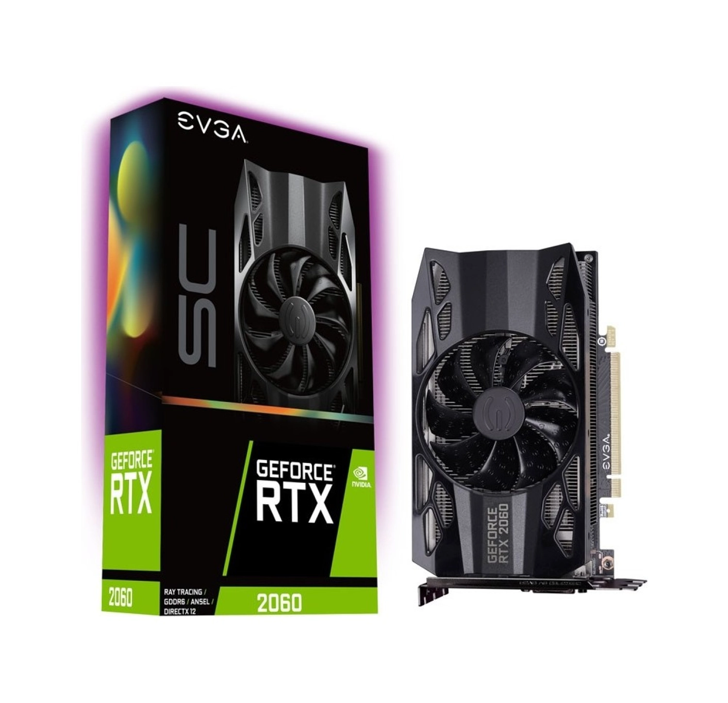 Evga Geforce Rtx 2060 Sc Overclocked 6Gb Gddr6 192 Bit Nvidia Ekran Kartı - Görsel 3