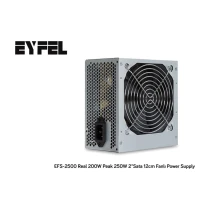 Eyfel Efs-2500 Peak 250W 12Cm Fan Psu