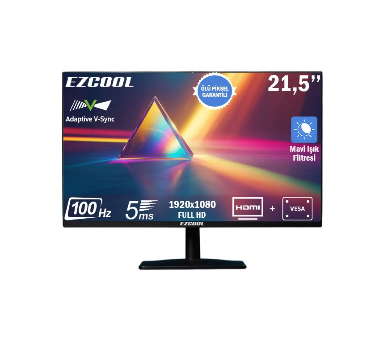 Ezcool 21.5 Ezcool Corp Ezc22 100Hz 5Ms Monitör ürün görseli