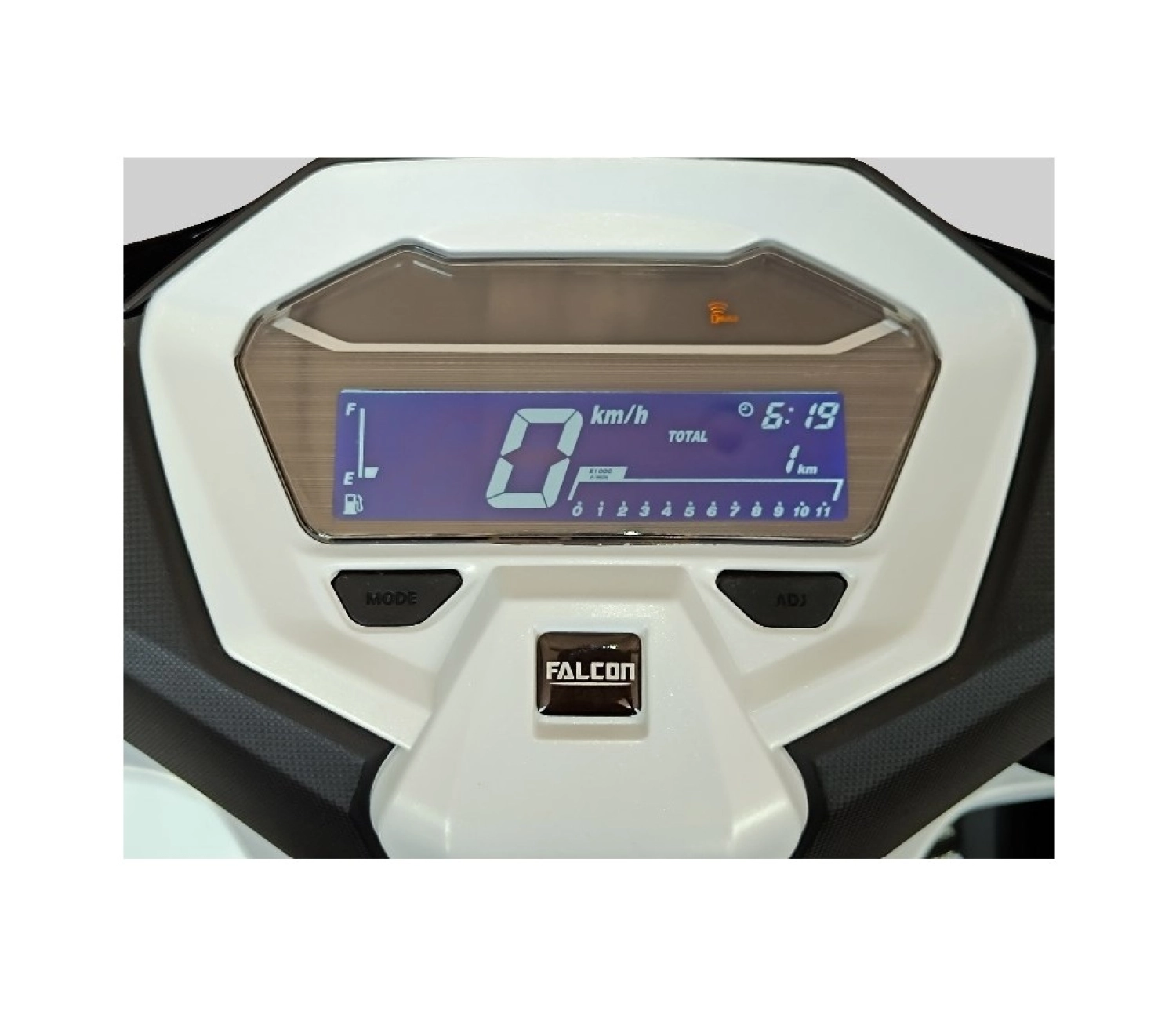 Falcon Max 125I Scooter Mat Siyah - Görsel 4