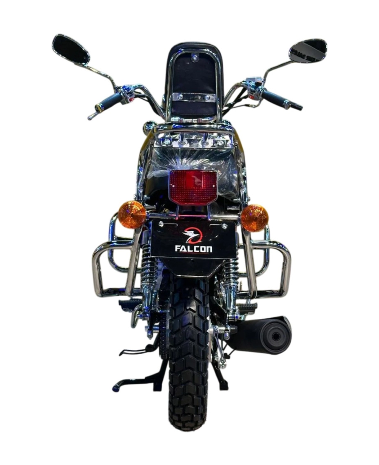 Falcon New Comfort 185 Benzinli Motosiklet - Kırmızı - Görsel 4