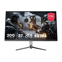 Fazeon X27F200 27" 200Hz 0.5Ms Hdmi Dp Hdr Freesync G-Sync Fhd Ss Ips Gaming Monitör