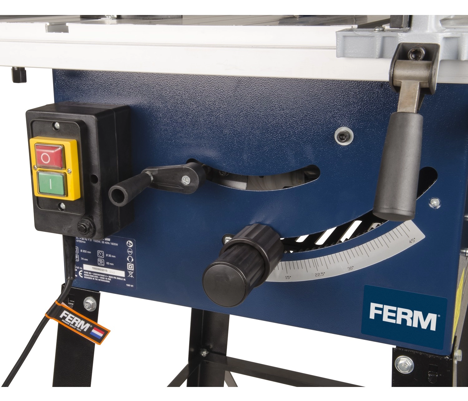 Ferm Tsm1033 Tezgah Testere - 1800W - 250Mm - 40T - Görsel 4