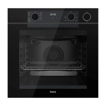 Ferre Artline Fryart & Steamart Qep64Cs Siyah Cam Ankastre Fırın