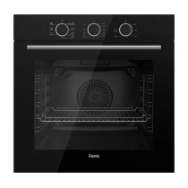 Ferre Xe62Cs Flowart Siyah Ankastre Fırın