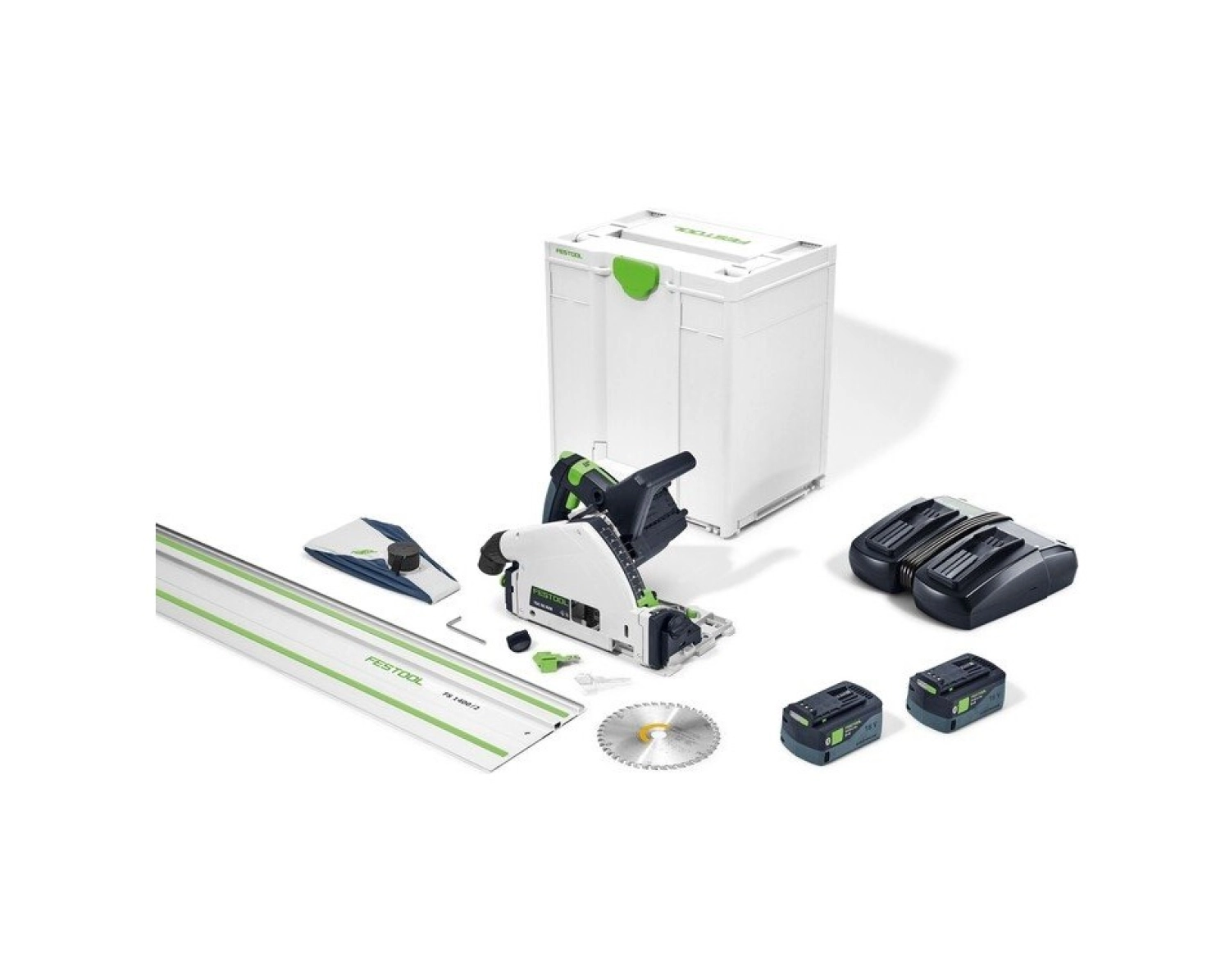 Festool Tsc 55 Şarjlı + Klavuzlu Akulu Sunta Kesme Makinası 577371 ürün görseli