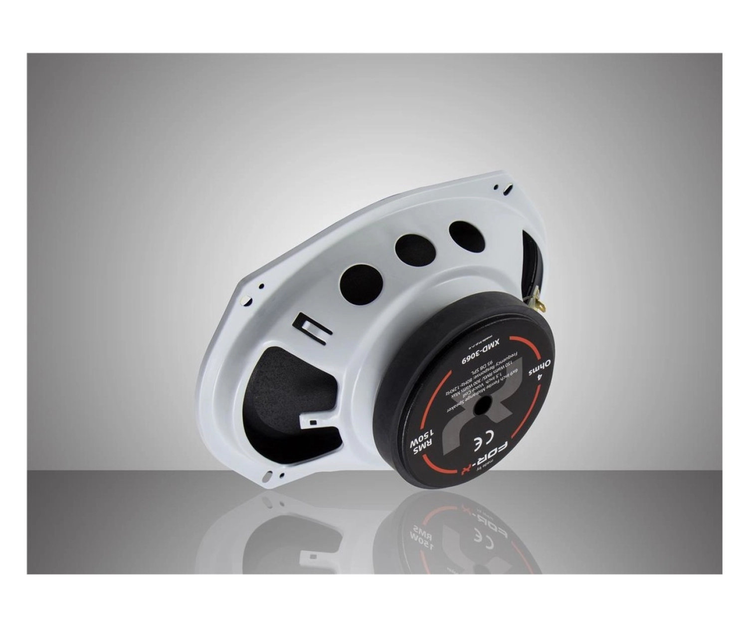 For-X Xmd-3069-Çi̇fti̇ 600W Max-Çifti 300W Rms-Kaliteli Profesyonel Oval Midrange Hoparlör - Görsel 2