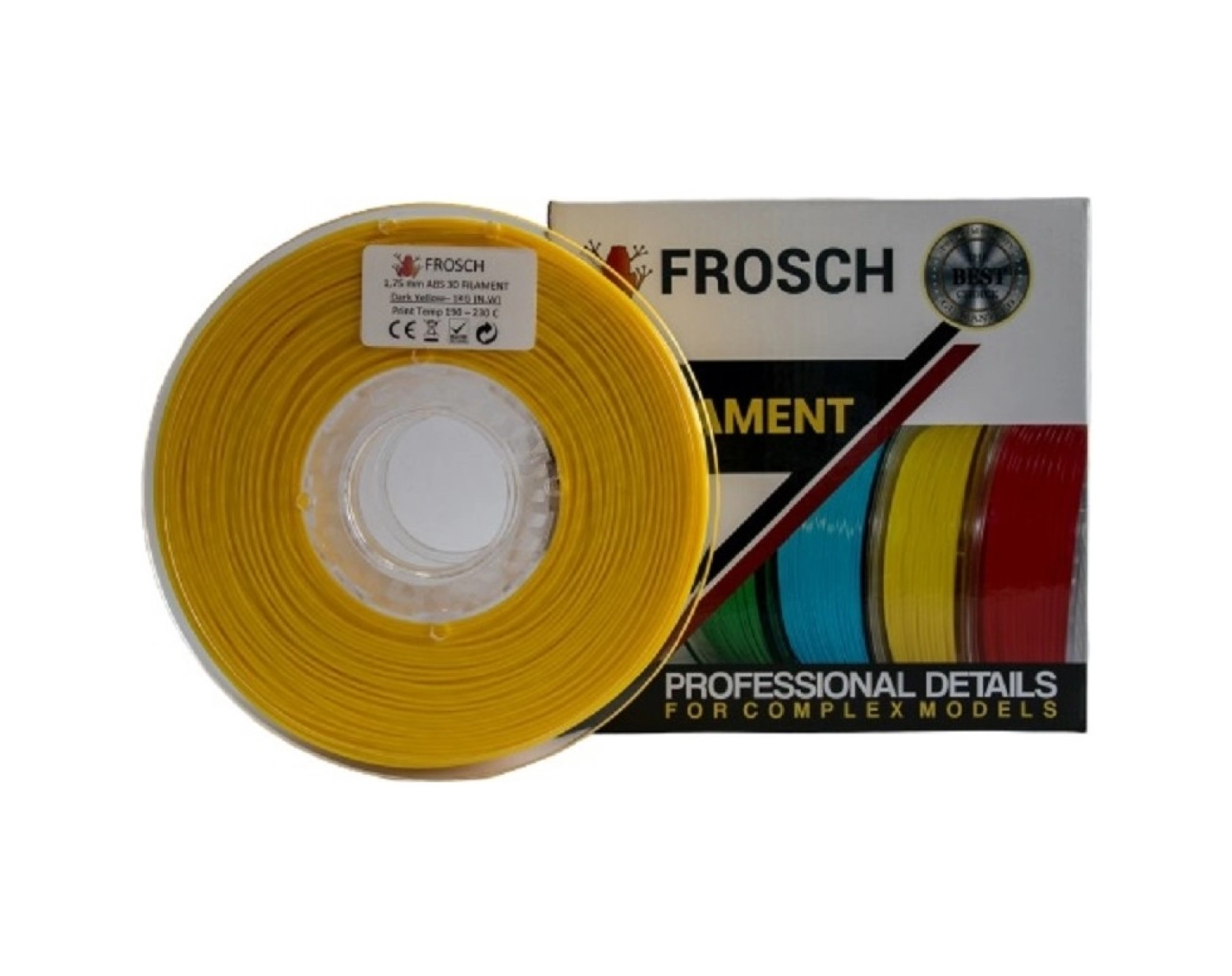 Frosch Abs 2.85Mm Filament Koyu Sarı - Görsel 2