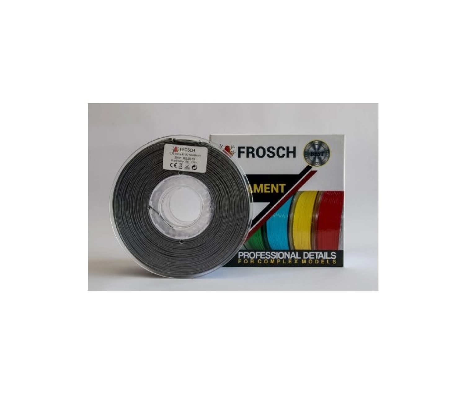 Frosch Abs Gümüş 1,75 Mm Filament - Görsel 2