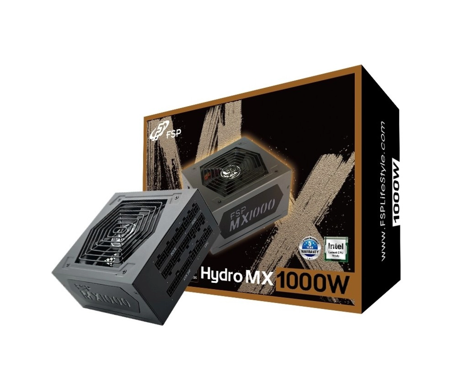 Fsp Hydro Mx1000W 80+ Bronze Ppa10A2600 Retail Pc Power Supply - Görsel 2