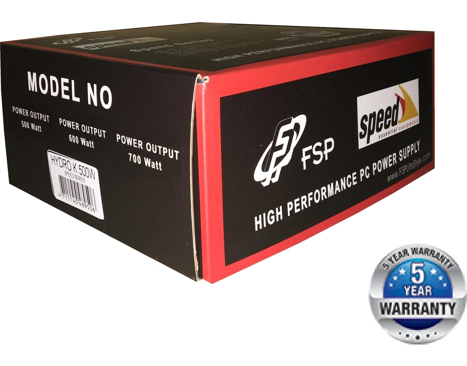 Fsp Speed Series 500W 12 Cm Fan 80 Plus Bronze Hydro Active Pfc Güç Kaynağı - Görsel 2