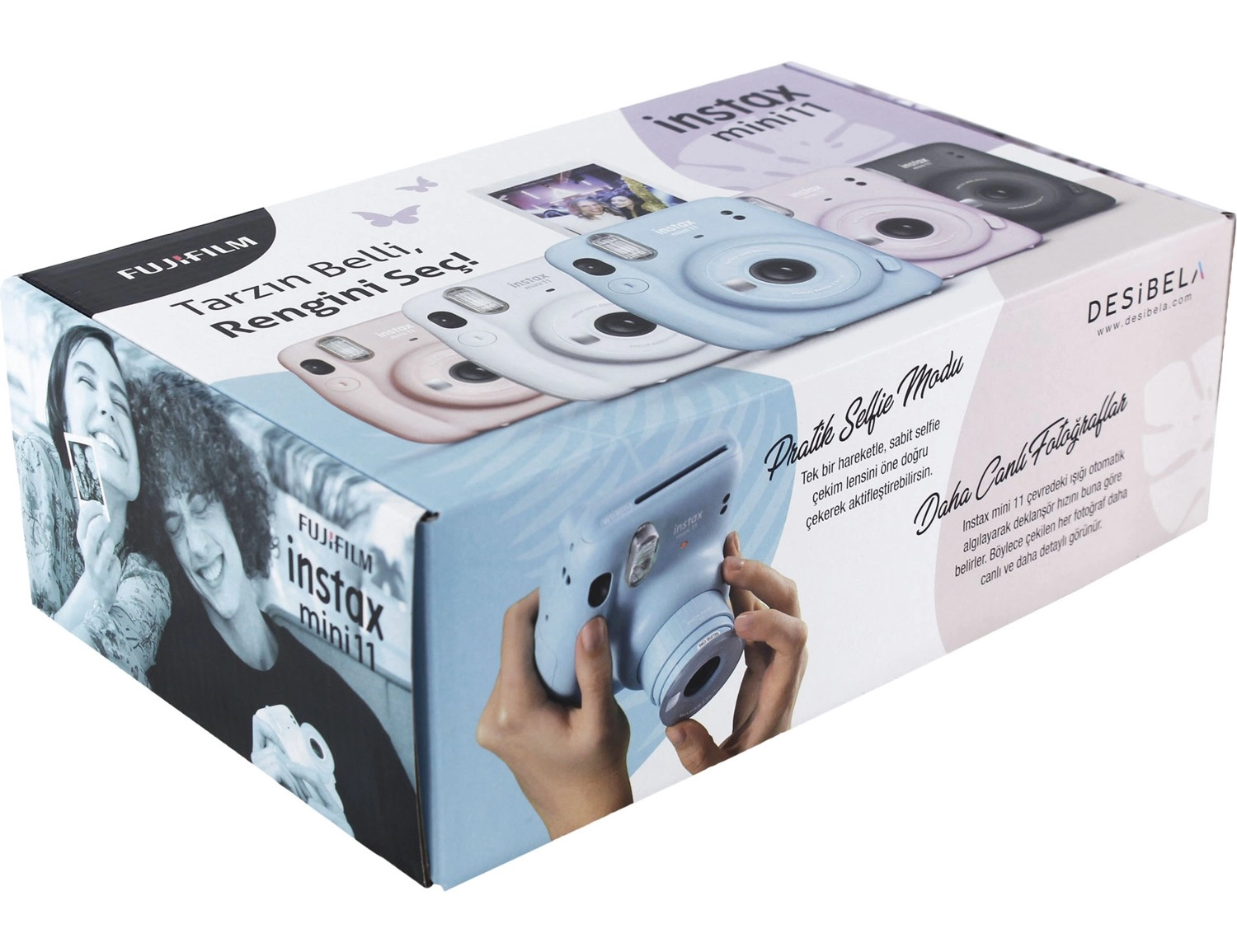 Fujifilm Instax Mini 11 Mavi Fotoğraf Makinesi Ve Kare Albümlü Seti 11 - Görsel 7